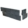 Msi Coal Canyon Splitface Ledger Corner SAMPLE Natural Quartzite Wall Tile ZOR-PNL-0126-SAM